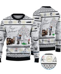 Alternative view of 2025 Merry Christmas The Lord Of The Rings Ugly Sweater 