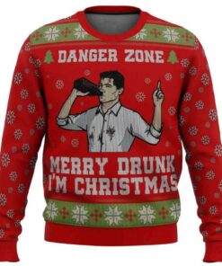 2025 Merry Drunk I'm Christmas Sterling Archer Ugly Christmas Sweater
