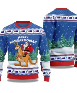 2025 Merry Kangaroomas Ugly Christmas Sweater