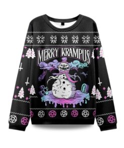 2025 Merry Krampus Ugly Christmas Sweater