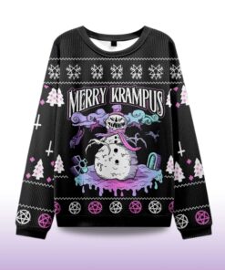 Alternative view of 2025 Merry Krampus Ugly Christmas Sweater