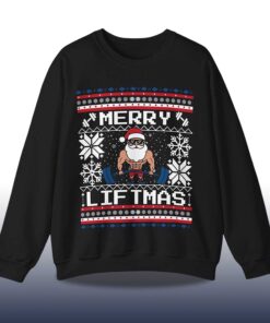 Alternative view of 2025 Merry Liftmas Ugly Christmas Sweater