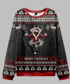 Alternative view of 2025 Merry Mothmas Ugly Christmas Sweater 