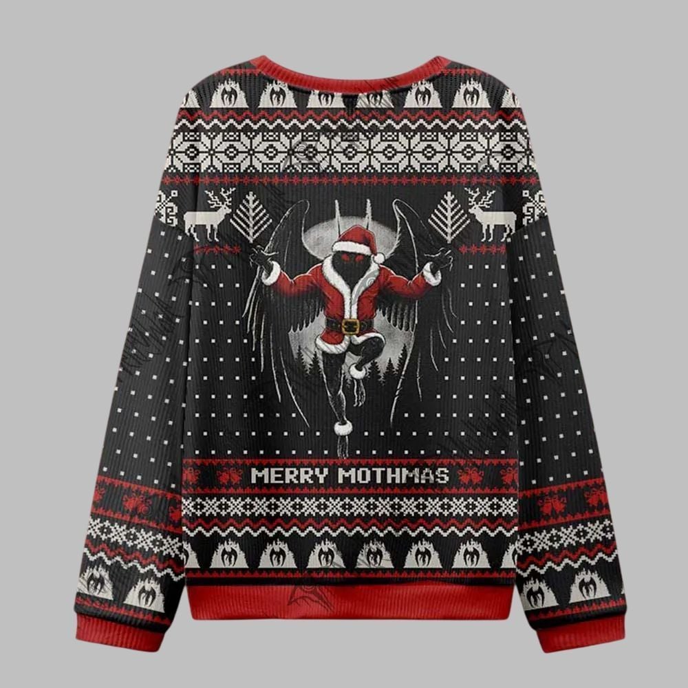 2025 Merry Mothmas Ugly Christmas Sweater - Grishko.com - Image 3