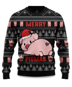 2025 Merry Pigmas Ugly Christmas Sweater