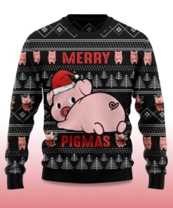 Alternative view of 2025 Merry Pigmas Ugly Christmas Sweater