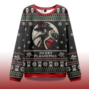 Alternative view of 2025 Merry Plaguemas Ugly Christmas Sweater