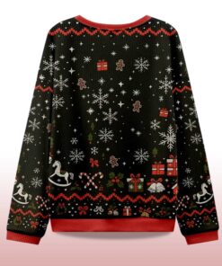 Alternative view of 2025 Messy Cat Christmas Ugly Sweater