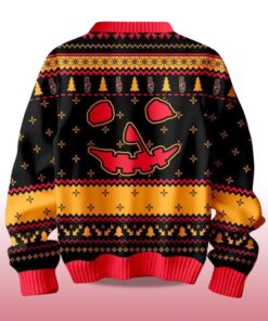 Alternative view of 2025 Michael Myers Halloween Christmas Ugly Sweater