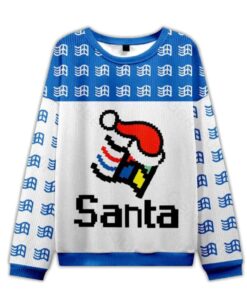 2025 Micro Santa Ugly Christmas Sweater