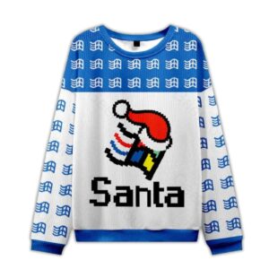 2025 Micro Santa Ugly Christmas Sweater