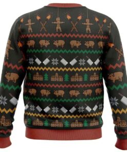 Alternative view of 2025 My Roanoke Christmas American Horror Story Ugly Christmas Sweater