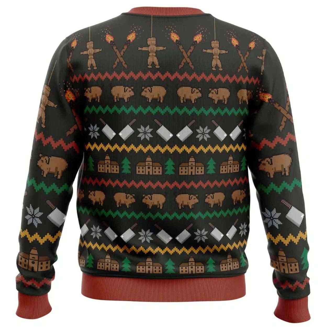 Alternative view of 2025 My Roanoke Christmas American Horror Story Ugly Christmas Sweater