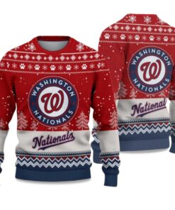 2025 Nationals Ugly Christmas Sweater