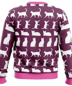 Alternative view of 2025 Nea Karlsson Cat Lady Dead by Daylight Ugly Christmas Sweater