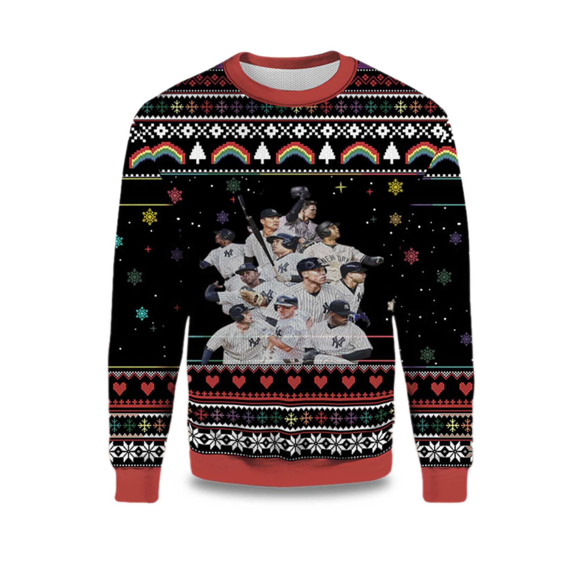 2025 New York Yankees Special Team Ugly Christmas Sweater