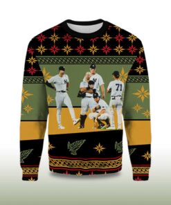 Alternative view of 2025 New York Yankees Ugly Christmas Sweater