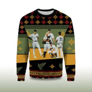 Alternative view of 2025 New York Yankees Ugly Christmas Sweater