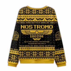 Alternative view of 2025 Nostromo 180286 Ugly Christmas Sweater