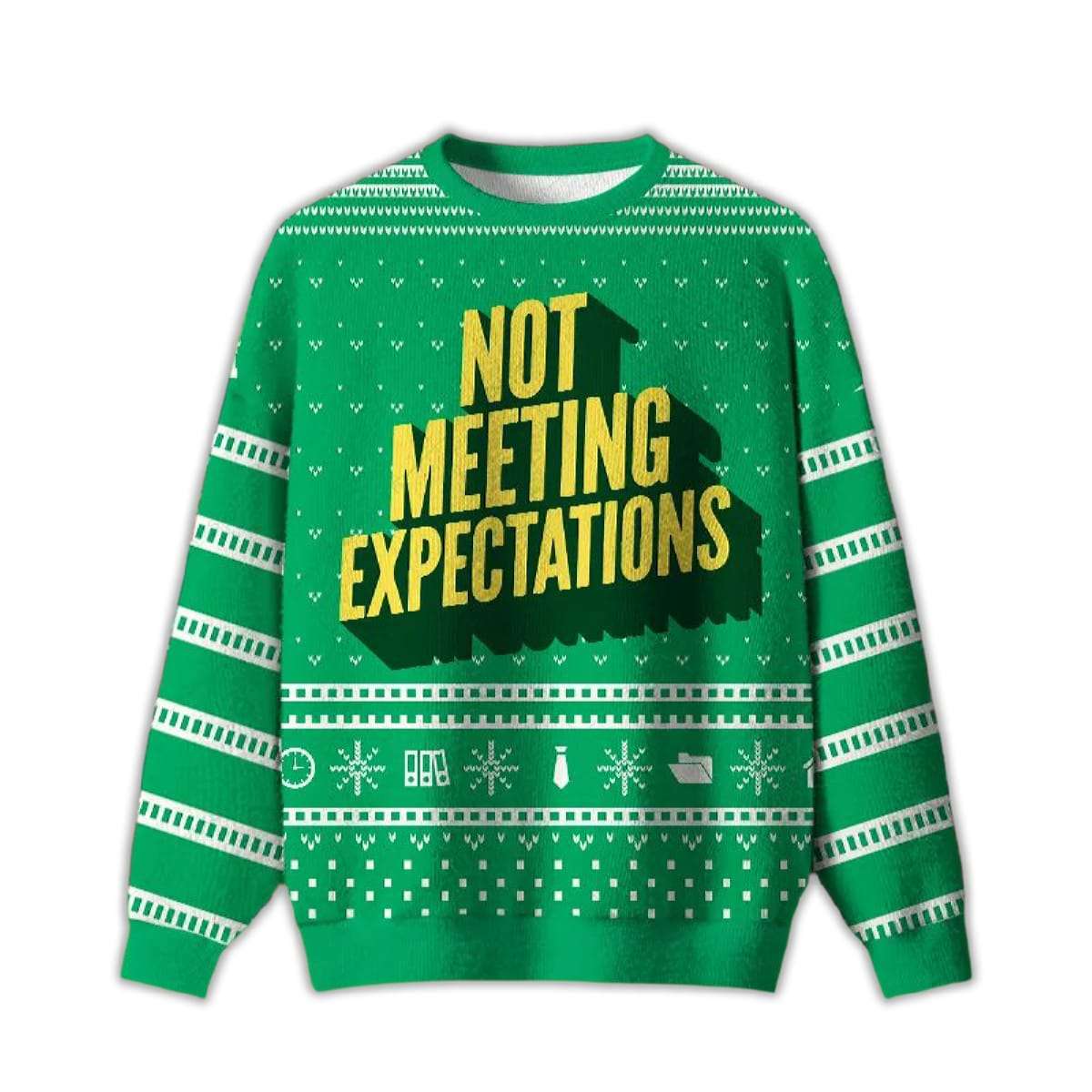 2025 Not Meeting Expectations Ugly Chirstmas Sweater