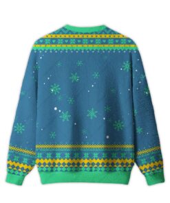 Alternative view of 2025 Nuke the Entire Naughty List From Orbit Ugly Christmas Sweater