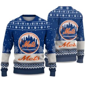 2025 NY Mets Ugly Christmas Sweater