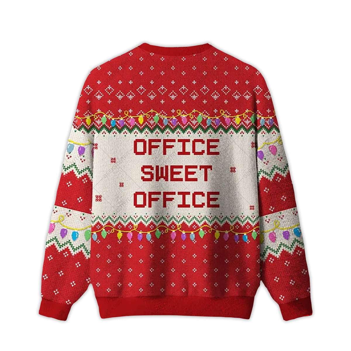Alternative view of 2025 Office Sweet Office Ugly Christmas Sweater