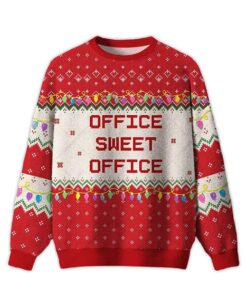 2025 Office Sweet Office Ugly Christmas Sweater