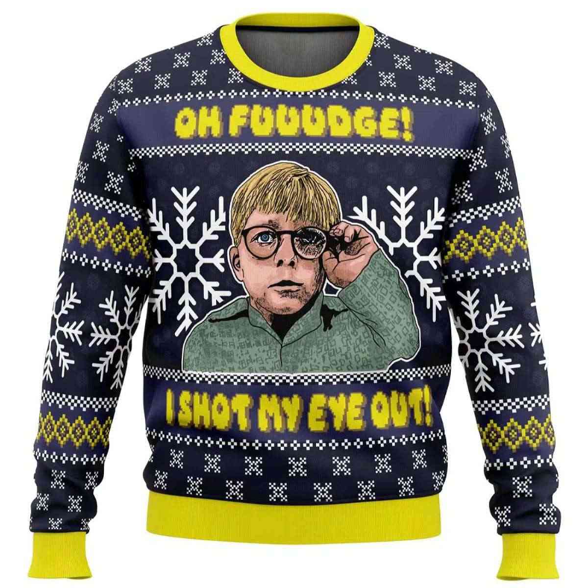 2025 Oh Fuuudge A Christmas Story Ugly Christmas Sweater