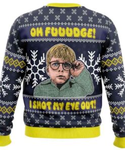 Alternative view of 2025 Oh Fuuudge A Christmas Story Ugly Christmas Sweater