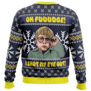 Alternative view of 2025 Oh Fuuudge A Christmas Story Ugly Christmas Sweater