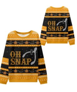 Alternative view of 2025 Oh Snap Thanksgiving Ugly Sweater 