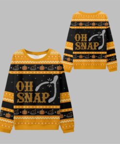 2025 Oh Snap Thanksgiving Ugly Sweater 