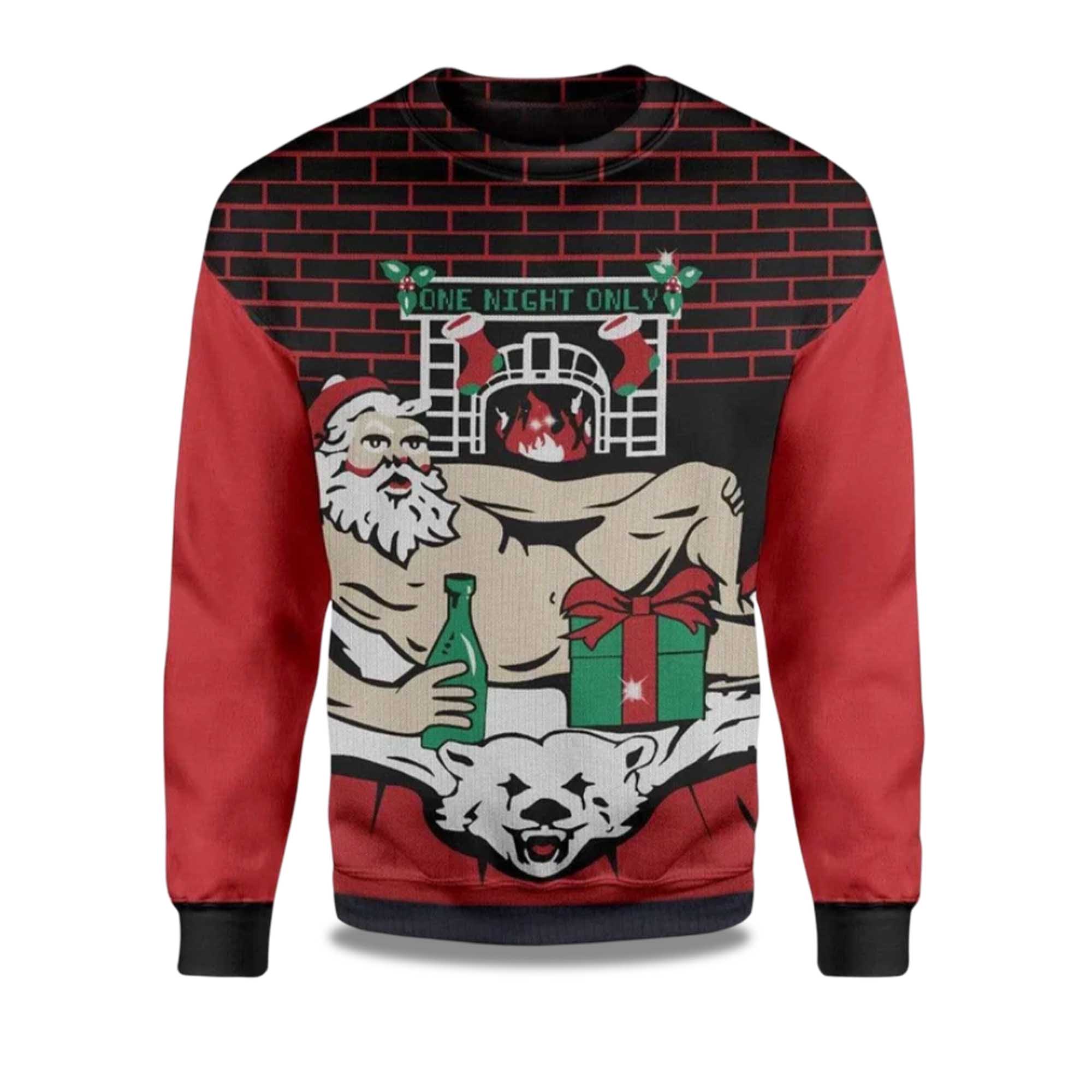2025 One Night Only Ugly Christmas Sweater