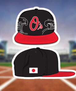 Alternative view of 2025 Orioles Japanese Heritage Night Hat Giveaway