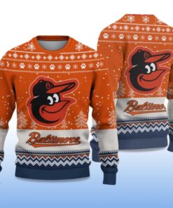 Alternative view of 2025 Orioles Ugly Christmas Sweater