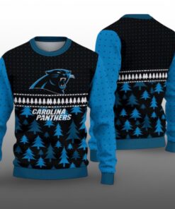 2025 Panthers Ugly Christmas Sweater 
