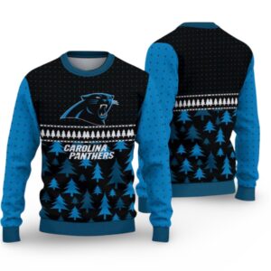Alternative view of 2025 Panthers Ugly Christmas Sweater - Grishko.com