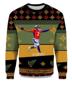 2025 Pat Surtain II Denver Broncos Ugly Christmas Sweater