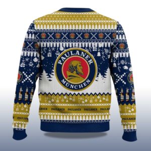 Alternative view of 2025 Paulaner German Beer Christmas Ugly Sweater