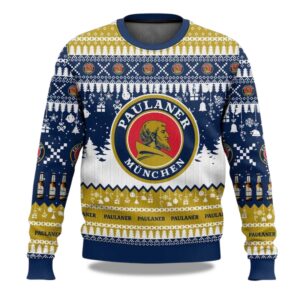 2025 Paulaner German Beer Christmas Ugly Sweater