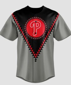 Alternative view of 2025 Phillies Native American Heritage Night Jersey