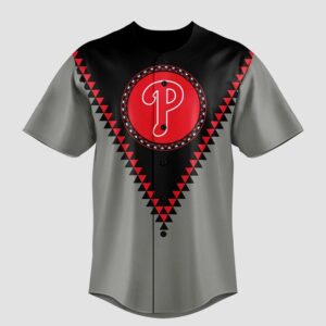 Alternative view of 2025 Phillies Native American Heritage Night Jersey