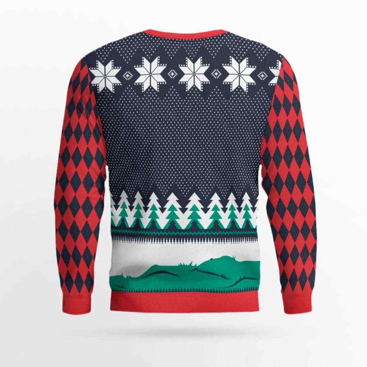 2025 Pickleball Santa Ugly Sweater - Image 3