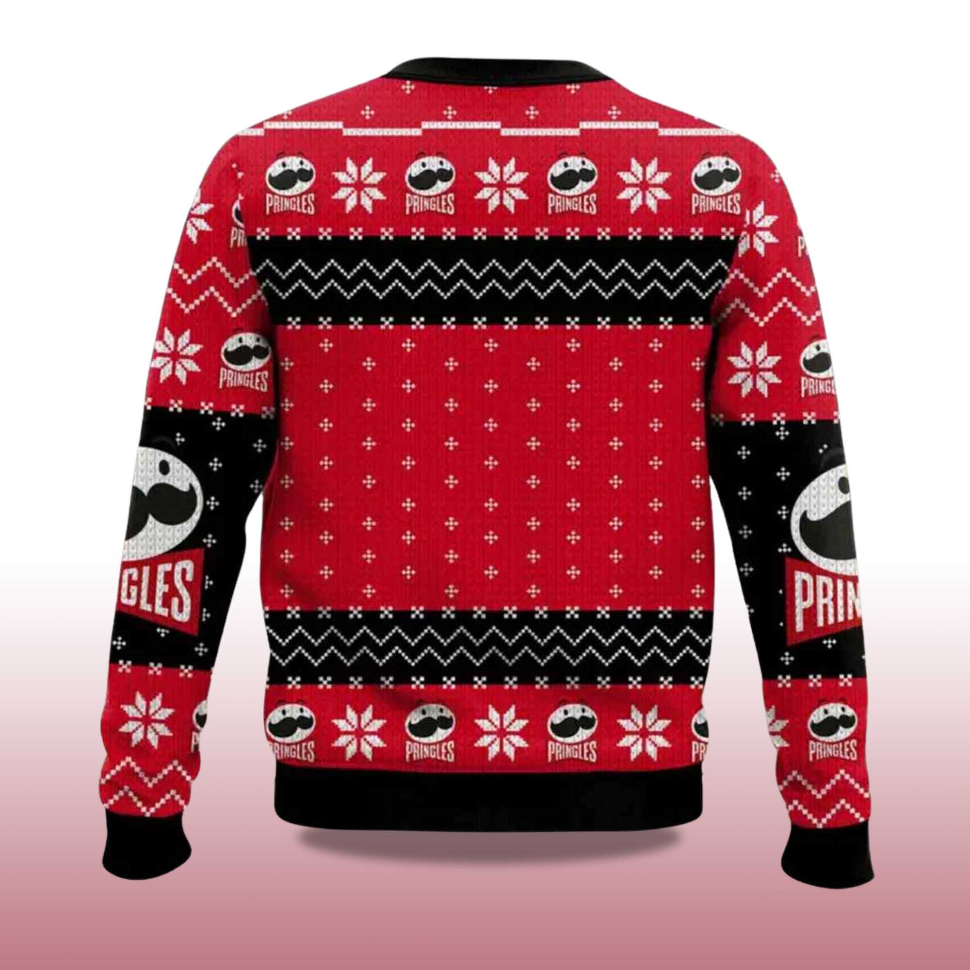 Alternative view of 2025 Pringles Snack Brand Ugly Christmas Sweater