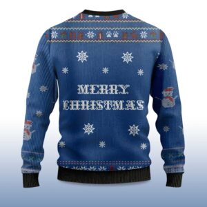 Alternative view of 2025 Raccoon First Of All I'm A Delight Ugly Christmas Sweater