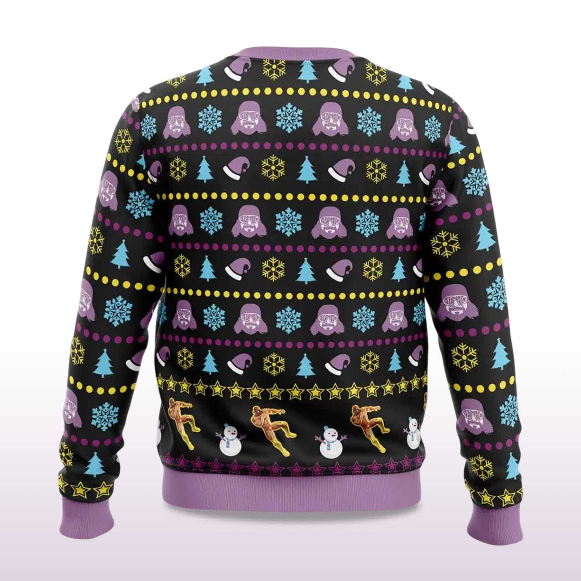 Alternative view of 2025 Randy Savage The Cream of the Crop Ugly Christmas Sweater