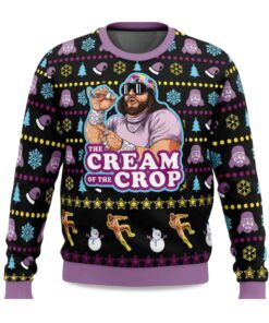 2025 Randy Savage The Cream of the Crop Ugly Christmas Sweater