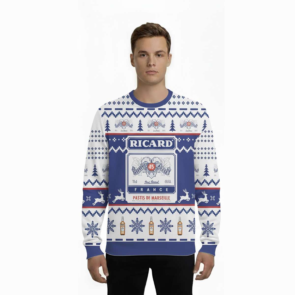 Alternative view of 2025 Ricard Ugly Christmas Sweater