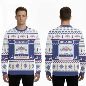 2025 Ricard Ugly Christmas Sweater
